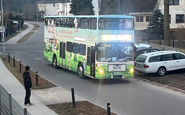 Der Kochbus zu Besuch in unserer Kita!